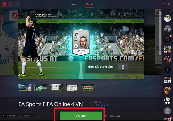 Hướng dẫn cách tải game FIFA Online 4 trên máy tính