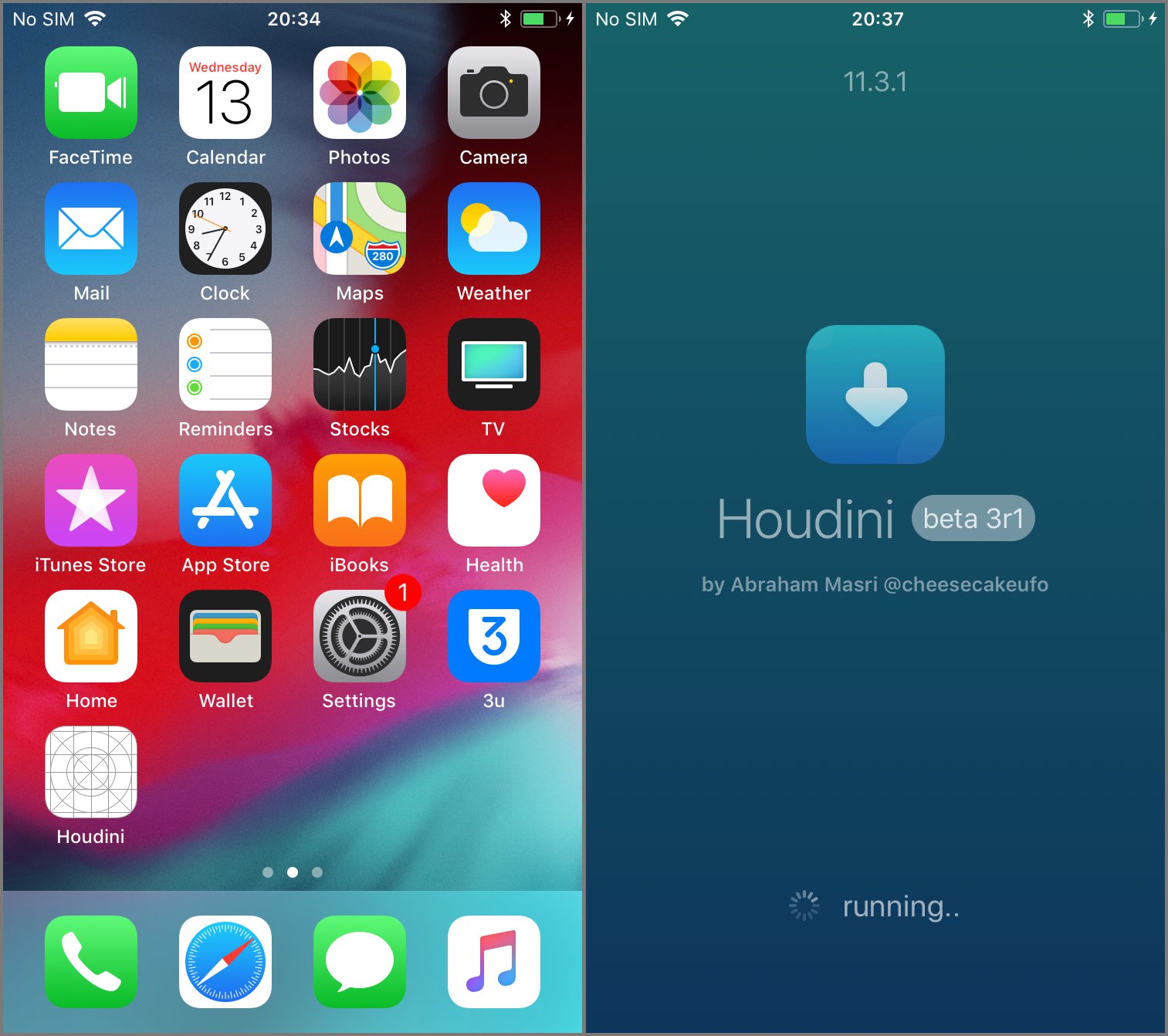 Cách Jailbreak iOS 11.3.1 bằng công cụ Houdini