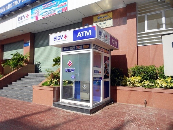 Hạn mức rút tiền tại cây ATM BIDV