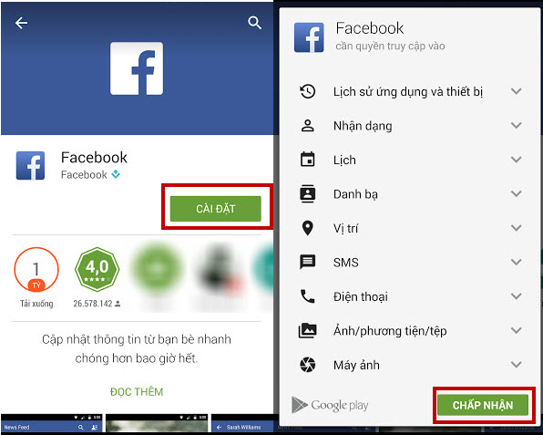 Hướng dẫn cách tải ứng dụng Facebook về điện thoại Oppo