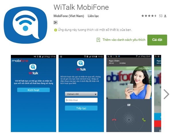 Cách tải Witalk Mobifone cho iOS, Android