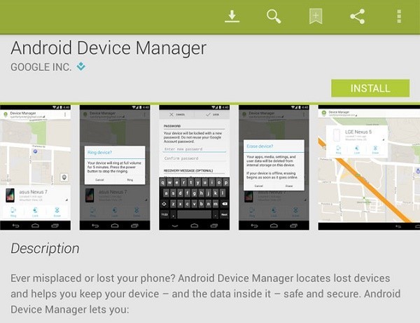 Tìm điện thoại Oppo bị mất với Android Device Manager