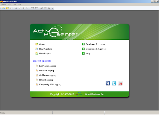 Phần mềm quay màn hình PC Activepresenter