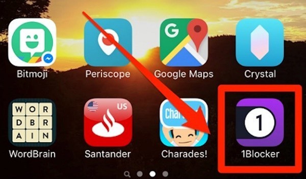 App chặn quảng cáo iOS 1Blocker