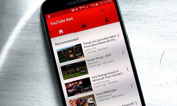 Cách download Youtube Red