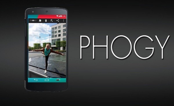 Phần mềm chụp ảnh 3D bằng Android PHOGY